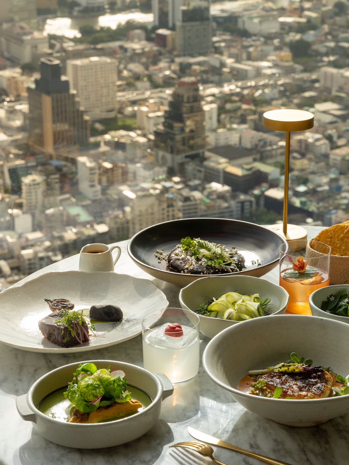 Serving Sunset at Ojo